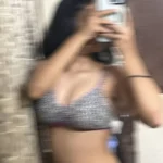 showing her toned figure in her inner wear