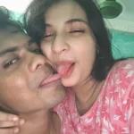 tongue to tongue romantic fight