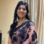 hot look in a saree to seduce her husband